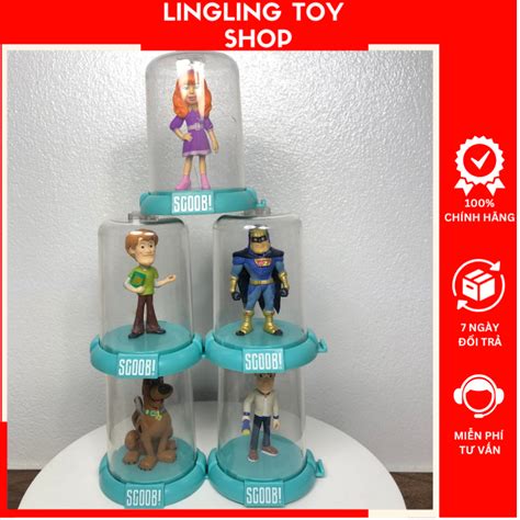 SUPER Hot โมเดลตวละครภาพยนตร Scooby Doo 6 ตวละคร Shopee Thailand