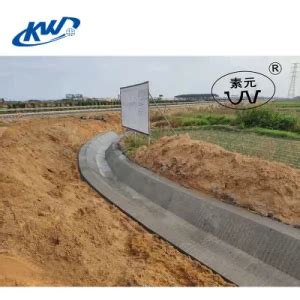 drainage ditch forming machine concrete road side trapezoidal ditch