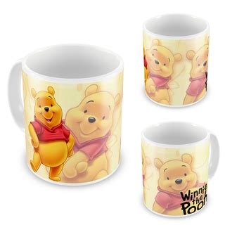 Caneca Porcelana Ursinho Pooh Winnie The Pooh Shopee Brasil