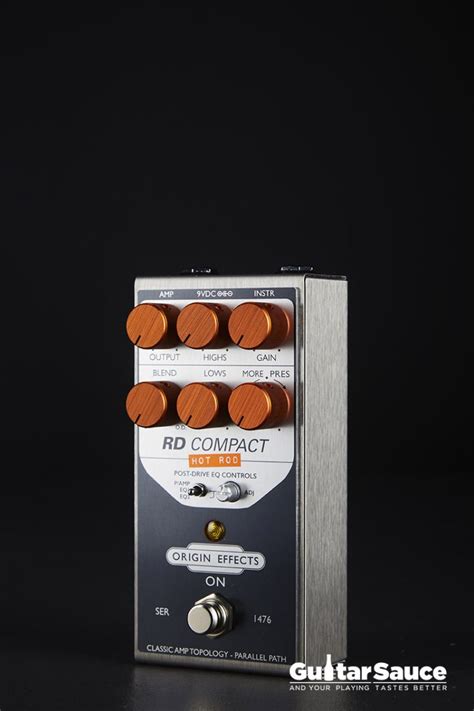 Origin Effects Revival Drive Compact Hot Rod Guitar Sauce