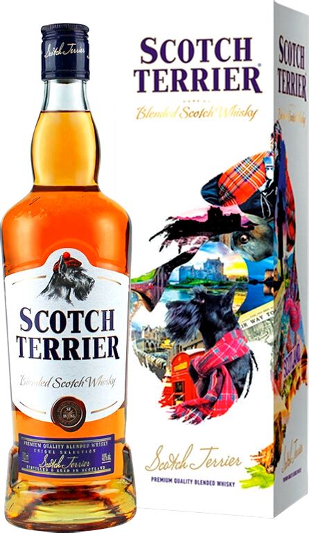 Купить виски Scotch Terrier Blended Malt Whiskey 0,5 л (Скотч Терьер ...