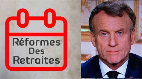 Réforme Des Retraites Emmanuel Macron Vieillit De 19 Ans Pour