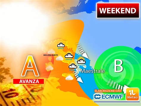 Meteo WEEKEND la Previsione su Pioggia e Sole è cambiata gli