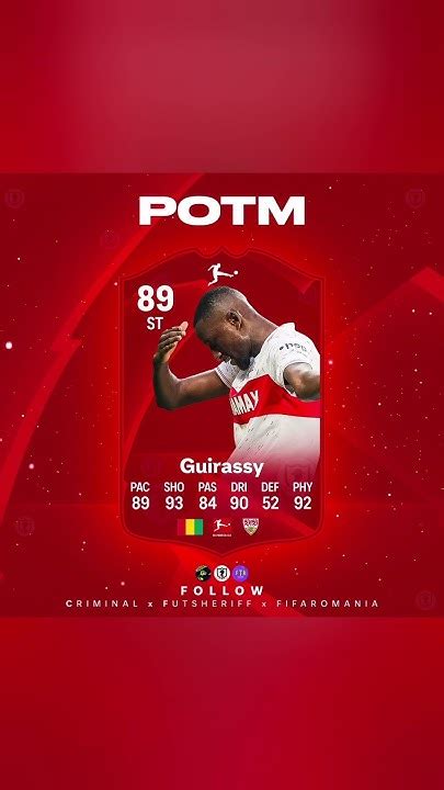 Guirassy Bundesliga Potm Sbc Card Coming Stats Predicted Eafc 24