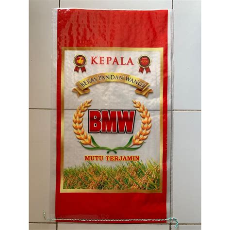 Jual Karung Beras Laminasi Merek Bmw Kg Shopee Indonesia