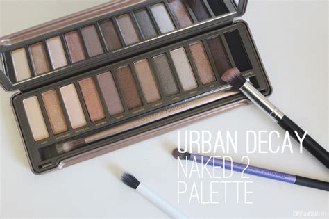 URBAN DECAY Naked 2 Eyeshadow Palette Review Swatches CassandraMyee NZ Beauty Blog