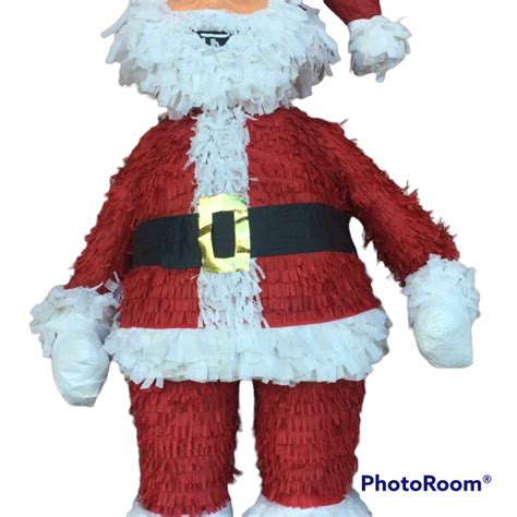 Santa Claus Pinata 3d Large X Mas 001 1 Party Piñatas Houston