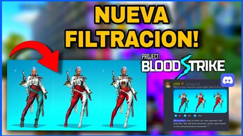 FILTRACIONES DEL NUEVO PERSONAJE BLOOD STRIKE Nuevo Personaje Que