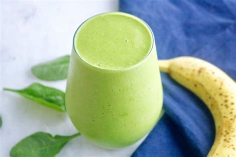 4 Ingredient Simple Green Smoothie Pinch Me Good