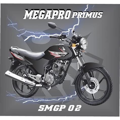 Jual Stiker Motor Megapro Primus Sticker Striping Variasi List Motor