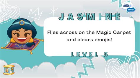 Disney Emoji Blitz Jasmine Level 5 Aladdin Gold Emoji YouTube