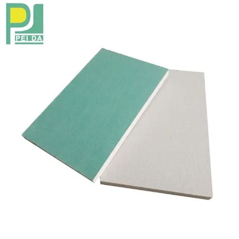 Waterproof Paper Faced Plasterboard Gypsum Boards Gypsum Board And