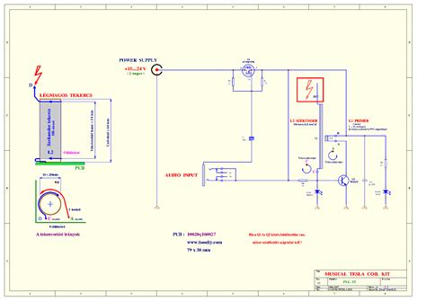 musical tesla coil circuit diagram - IOT Wiring Diagram