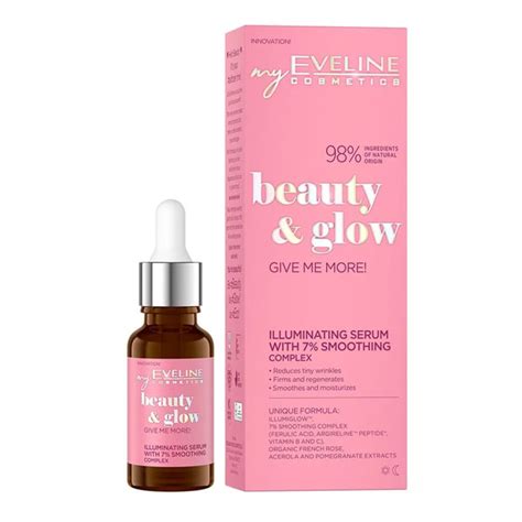 Eveline Beauty Glow Illumi Serum With Smoothing Complex Ml