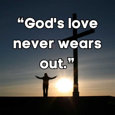 2025 Gods Love Never Fails Quotes | With God Images