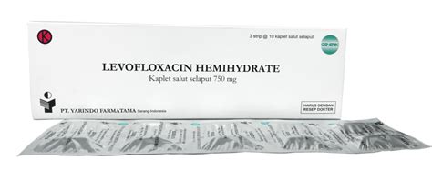 Levofloxacin Hemihydrate 750 Mg