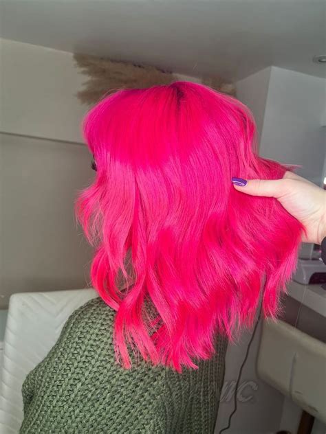 Hot Hot Pink High Voltage Classic Hair Dye Manic Panic UK