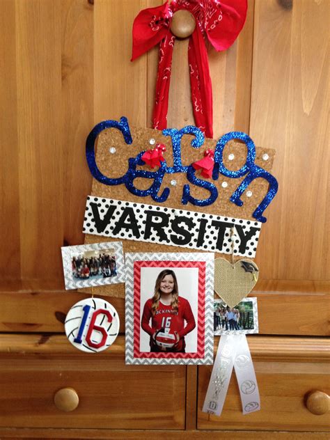 Pin On Volleyball Locker Decorations