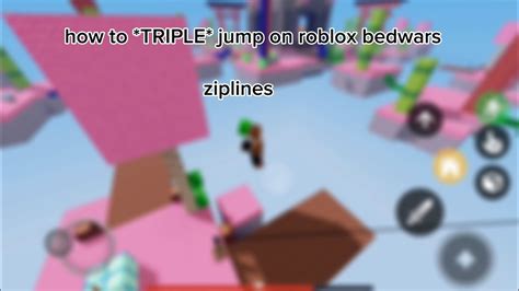 How To Triple Jump On Roblox Bedwars⚔️🏹🔥 Youtube