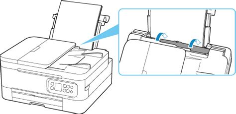 Loading Plain Paper Photo Paper In Rear Tray Video Pixma Tr7020