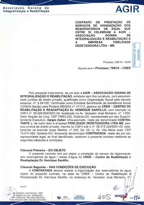 PDF CONTRATO DE PRESTAÇÃO DE SERViÇOS DE para comunicação prévia