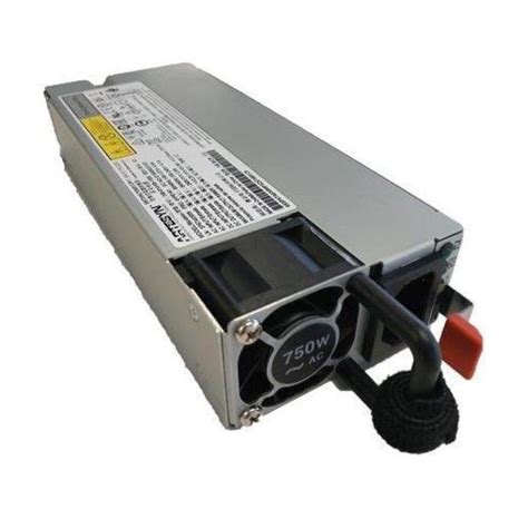 Lenovo ThinkSystem power supply hot plug redundant 750 Watt Strømforsyning 750 Watt