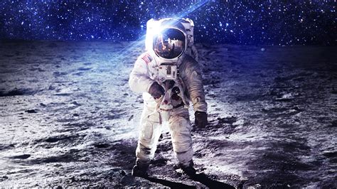 WALLPAPERS HD: NASA Astronaut on Moon 