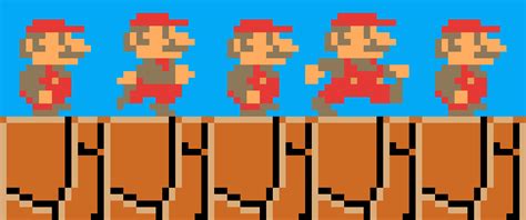 Pixilart Mario Nes Walk Cycle By Pixels2008