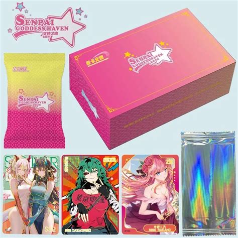 New Senpai Goddess Haven Goddess Story Collection Cards Girl Party Swimsuit Bikini Feast Booster