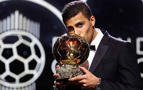 Rodrigo Wins Ballon D'Or Award 2024