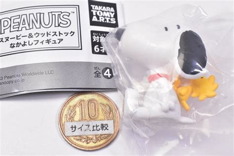 Peanuts Snoopy And Woodstock Nakayoshi Figure [4 D] Toysantajp