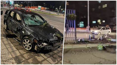 Ovako Izgleda Automobil Koji Je Probio Ogradu Na Autokomandi Foto