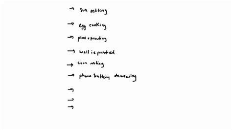 SOLVED:Write down at least ten changes that you observe in the world ...