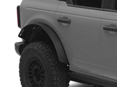 Attica 4x4 Bronco Terra Series Fender Flares Rear Textured Black