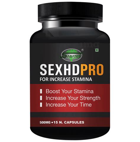 Sabates Sex Hd Pro Capsule Buy Bottle Of 150 Capsules At Best Price