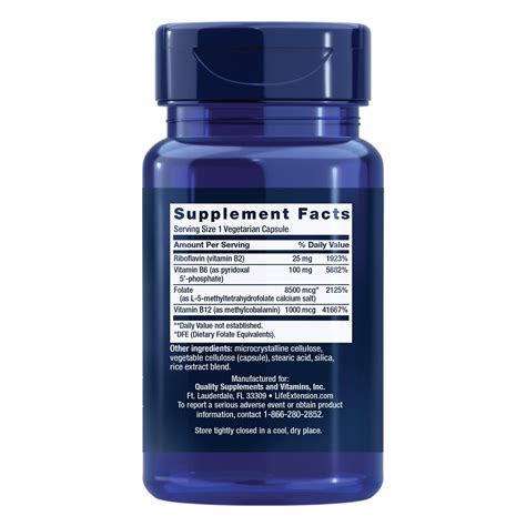 Buy Life Extension Homocysteine Resist - For Heart & Brain, Cognitive ...