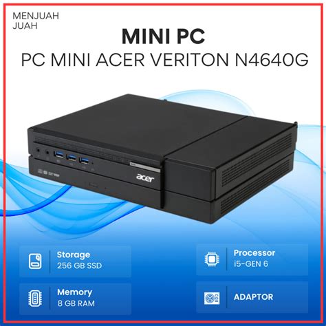 Jual MINI PC ACER N4640G I5 GEN 6 RAM 8 SSD 256 MURAH BERGARANSI