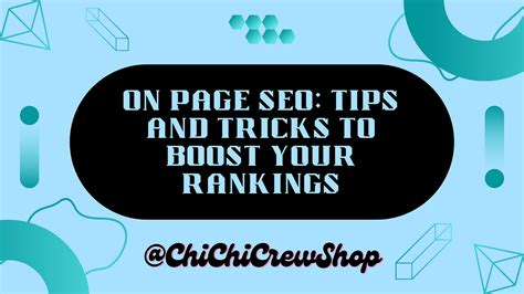 On Page Seo Tips And Tricks To Boost Your Rankings By Justin