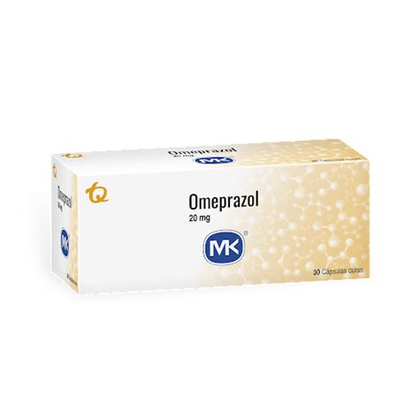 Omeprazol 20 mg MK Caja x 30 Cápsulas