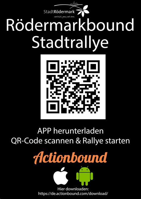 Actionbound Sommerferien Stadtrallye für Jugendliche Rödermark