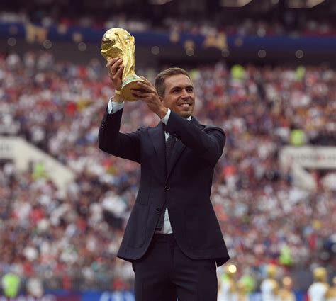 Philipp Lahm World Cup Trophy