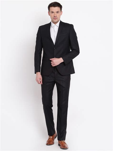 Buy Blackberrys Charcoal Grey Slim Fit Single Breasted Formal Suit