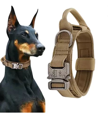 Collar T Ctico Militar Ajustable Duradero Para Perro Cuotas Sin Inter S