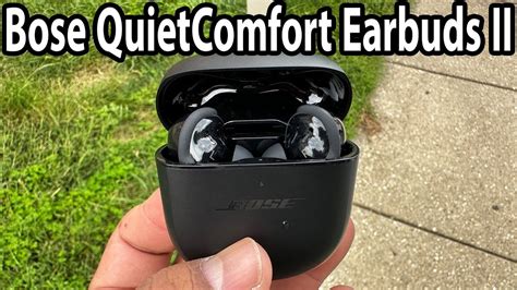 Bose Quietcomfort Earbuds Ii An Lisis Y Prueba De Sonido Youtube