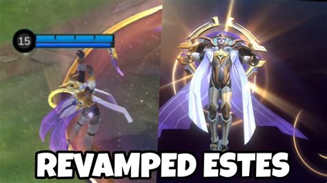 Estes Revamped Epic Skin Limited Revealed Skills Review Update MLBB