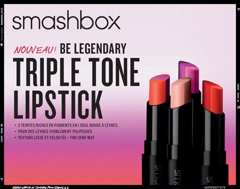 Triple Tone Lipstick Smashbox Paris