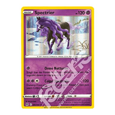 081 196 Spectrier Holo IT MINT Federicstore