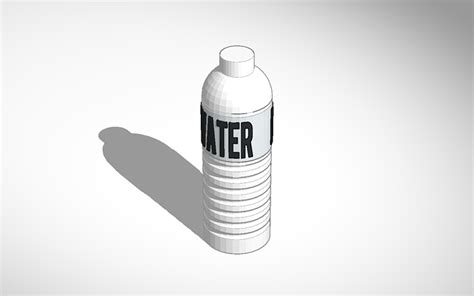 3d Design Bottle Tinkercad