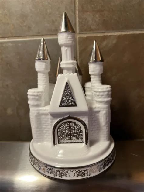 DISNEY - FANTASYLAND Castle Cake Topper Porcelain Figurine ~ New £42.90 ...