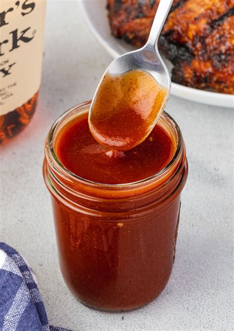 Homemade Bourbon Bbq Sauce Flavor The Moments